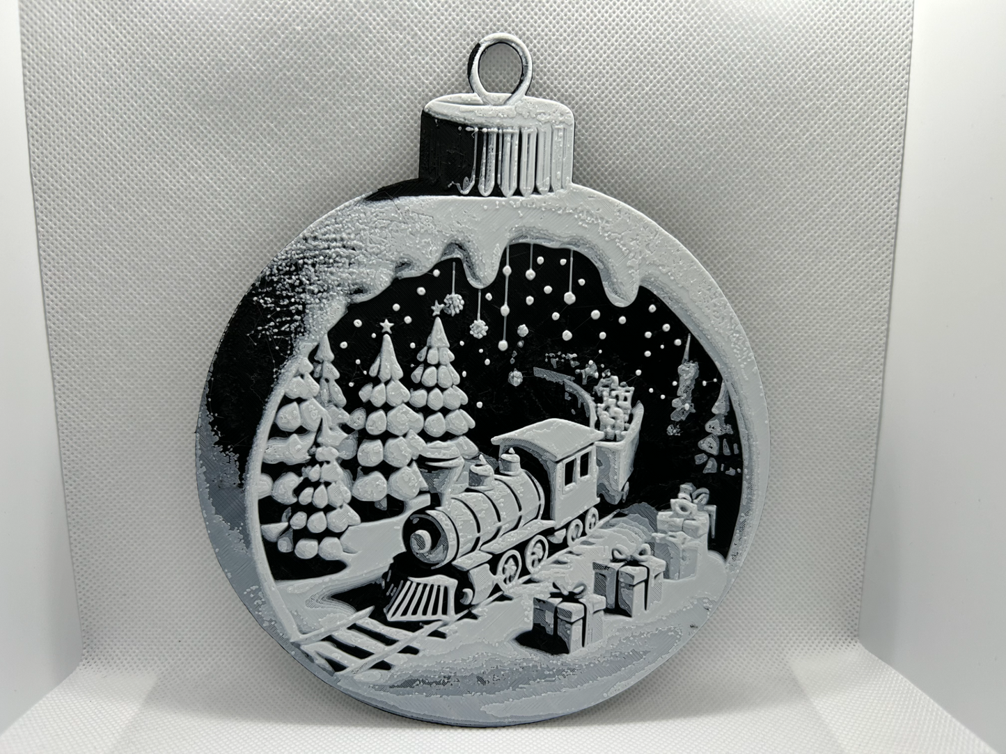 Décoration de Noël (train)