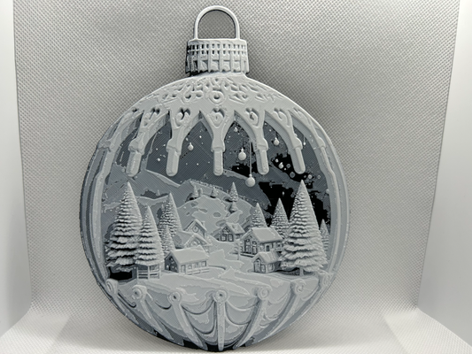 Décoration de Noël (village)